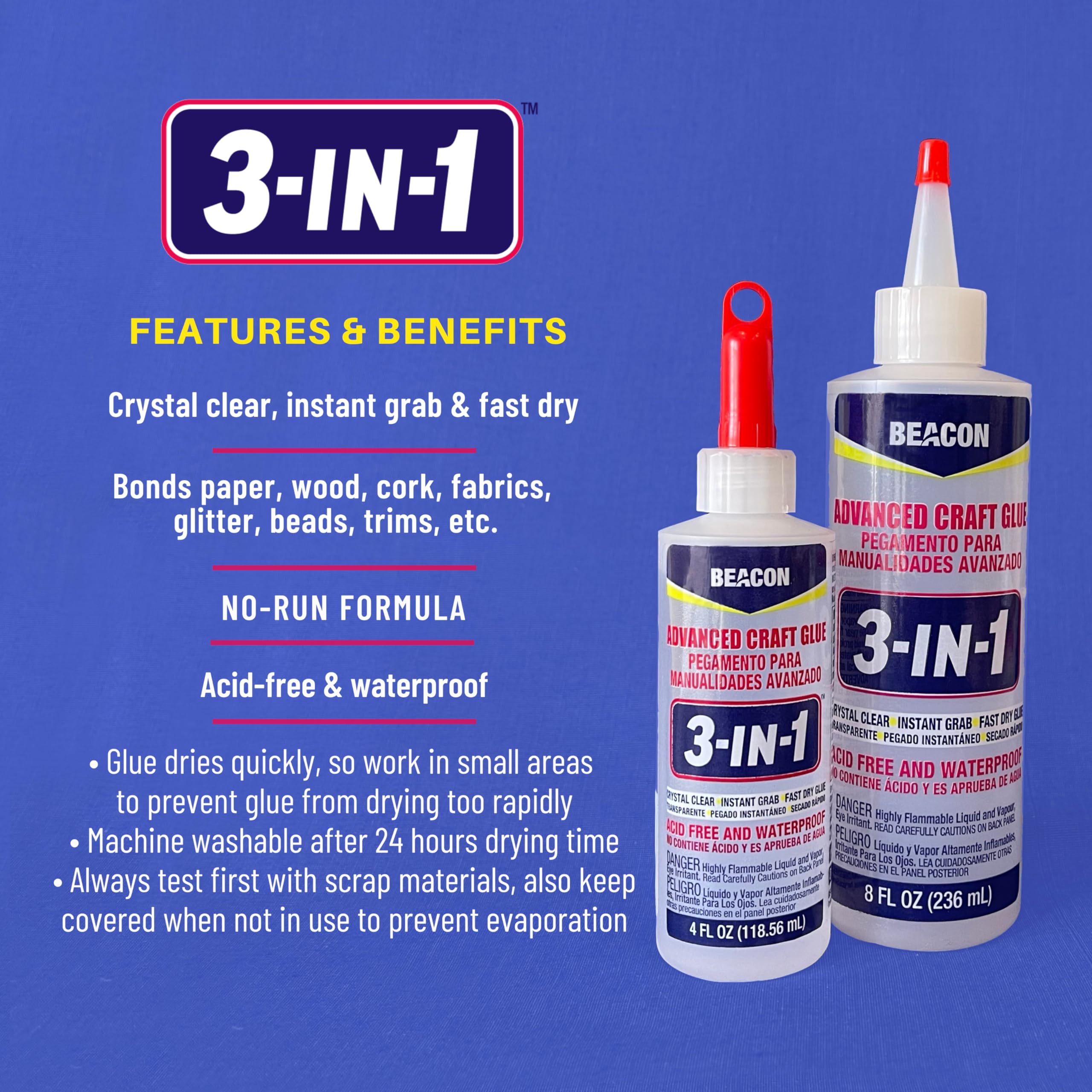 Acid free and lignin free Beacon adhesive for crafts