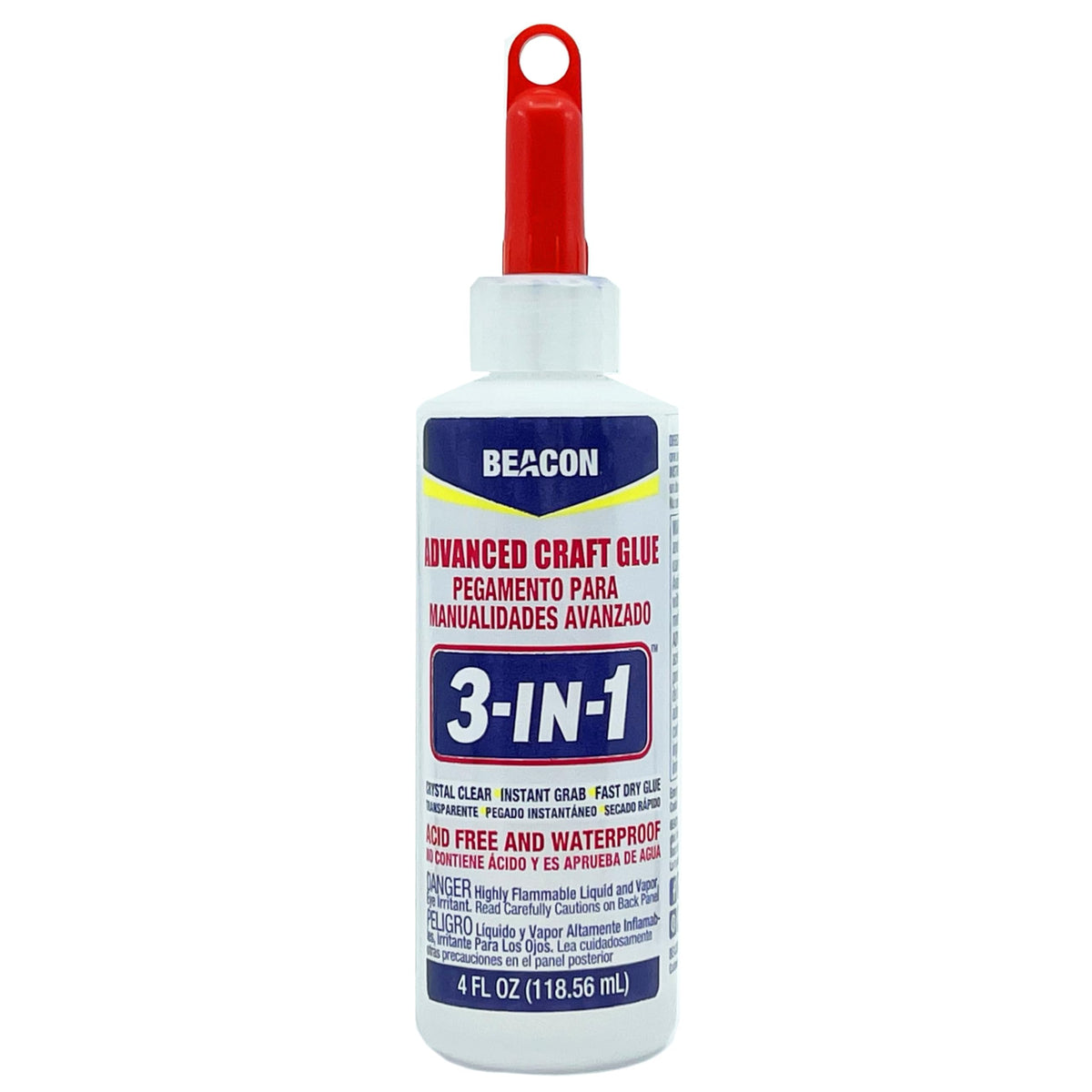 Beacon 3-in-1 Advanced Craft Glue for wood and fabric 4 oz bottle