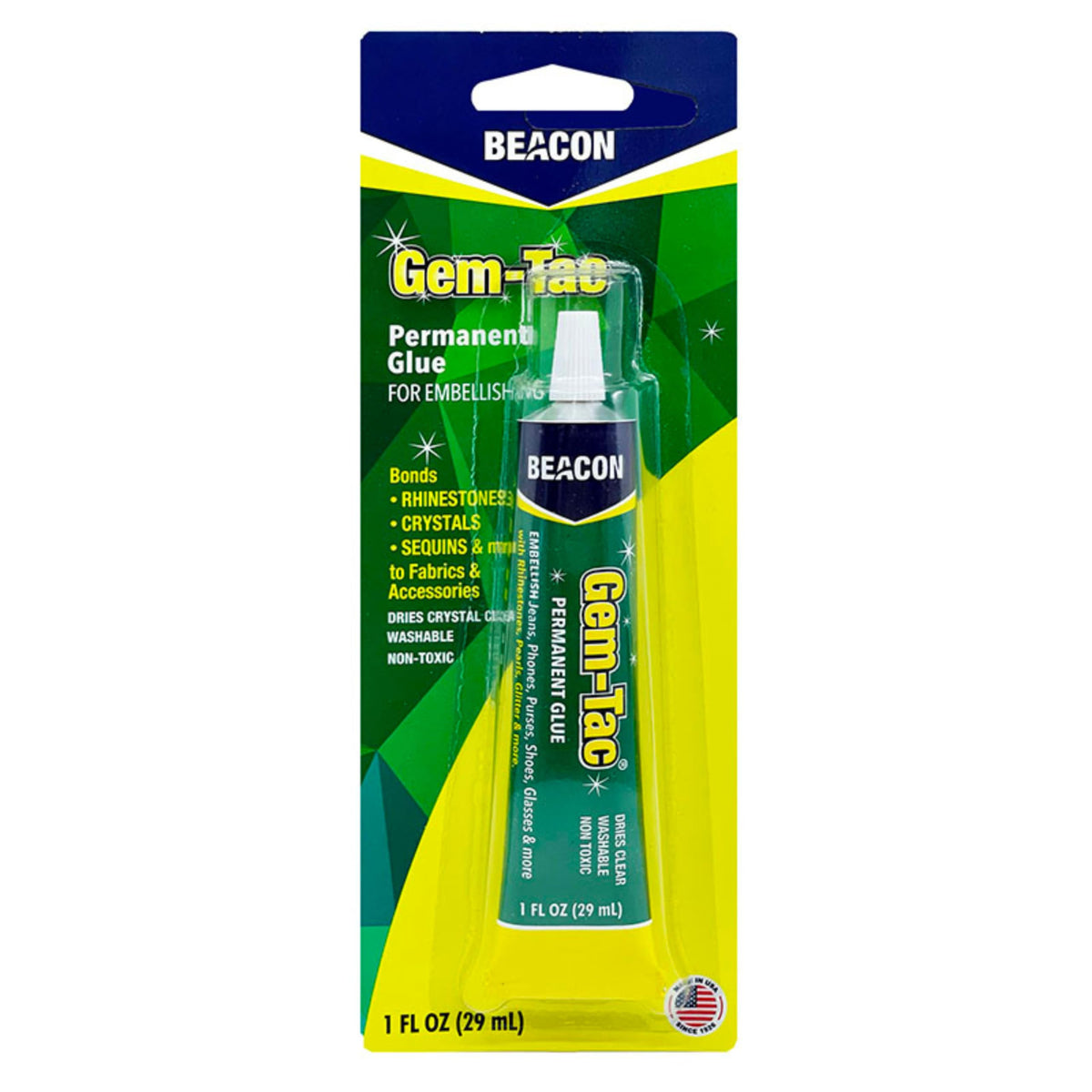 Beacon Gem-Tac permanent rhinestone glue bottle