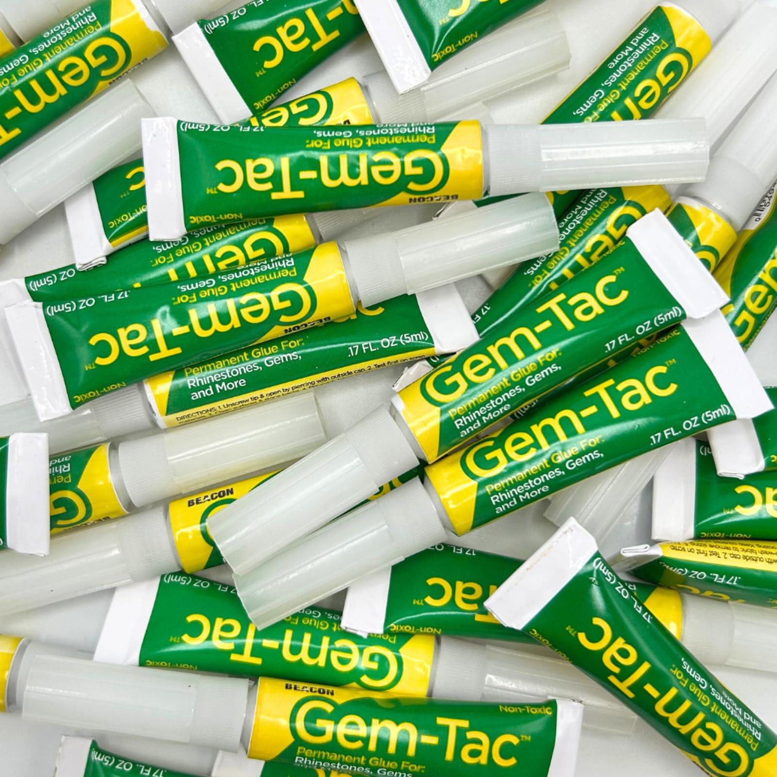 Beacon Gem-Tac rhinestones and gems glue packaging