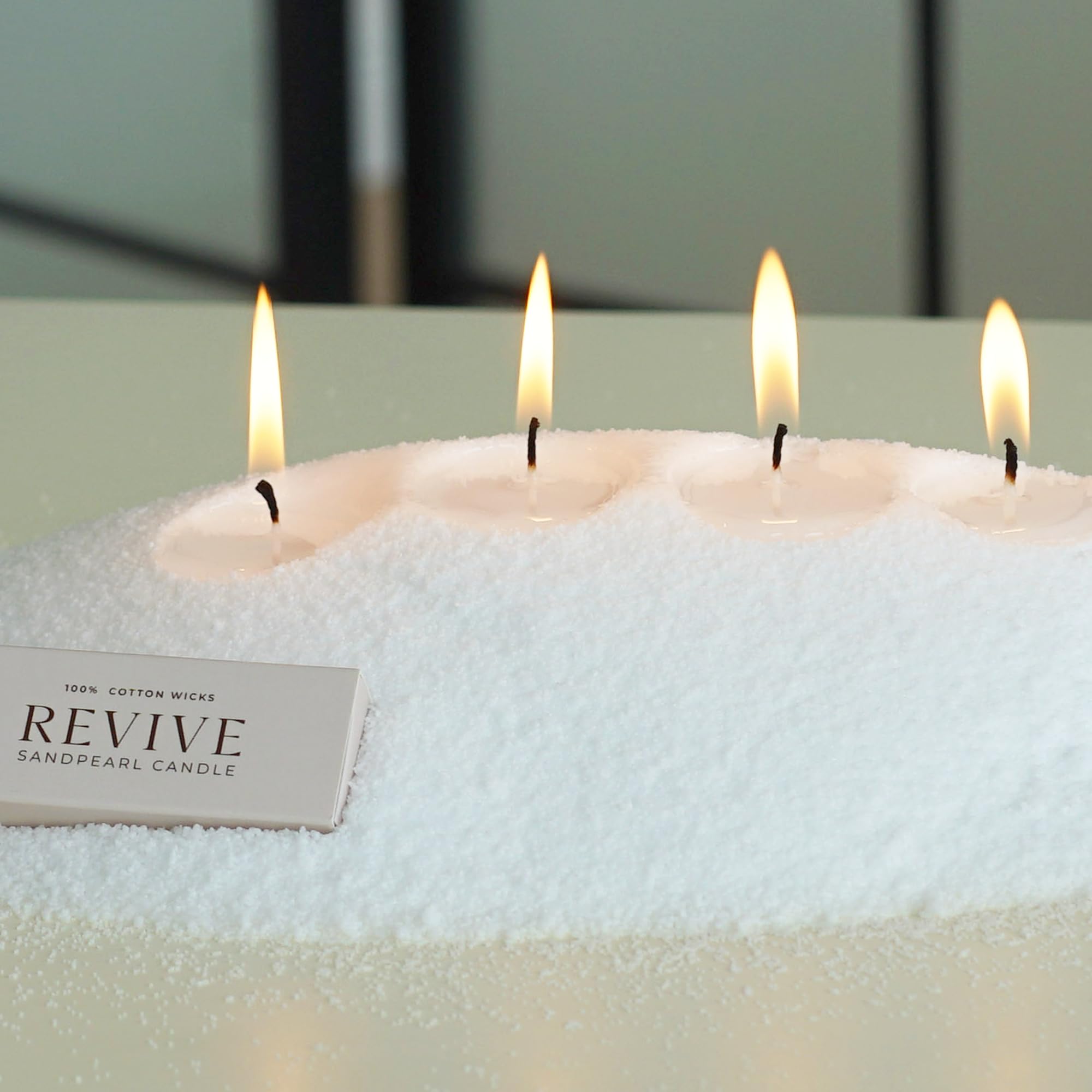 Gift ready candle kit for home décor