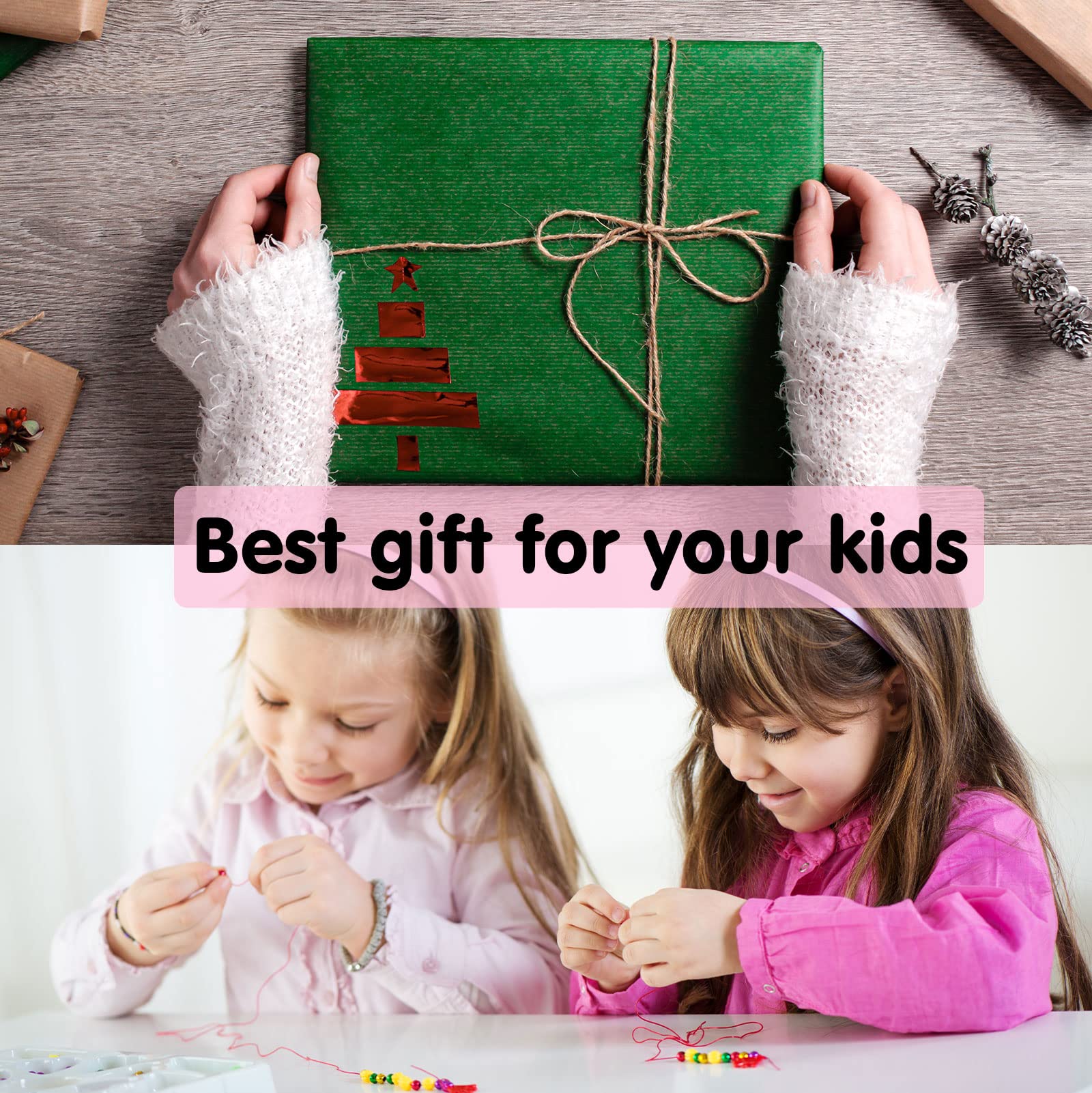 giftable bead kit for girls aged 6-12
