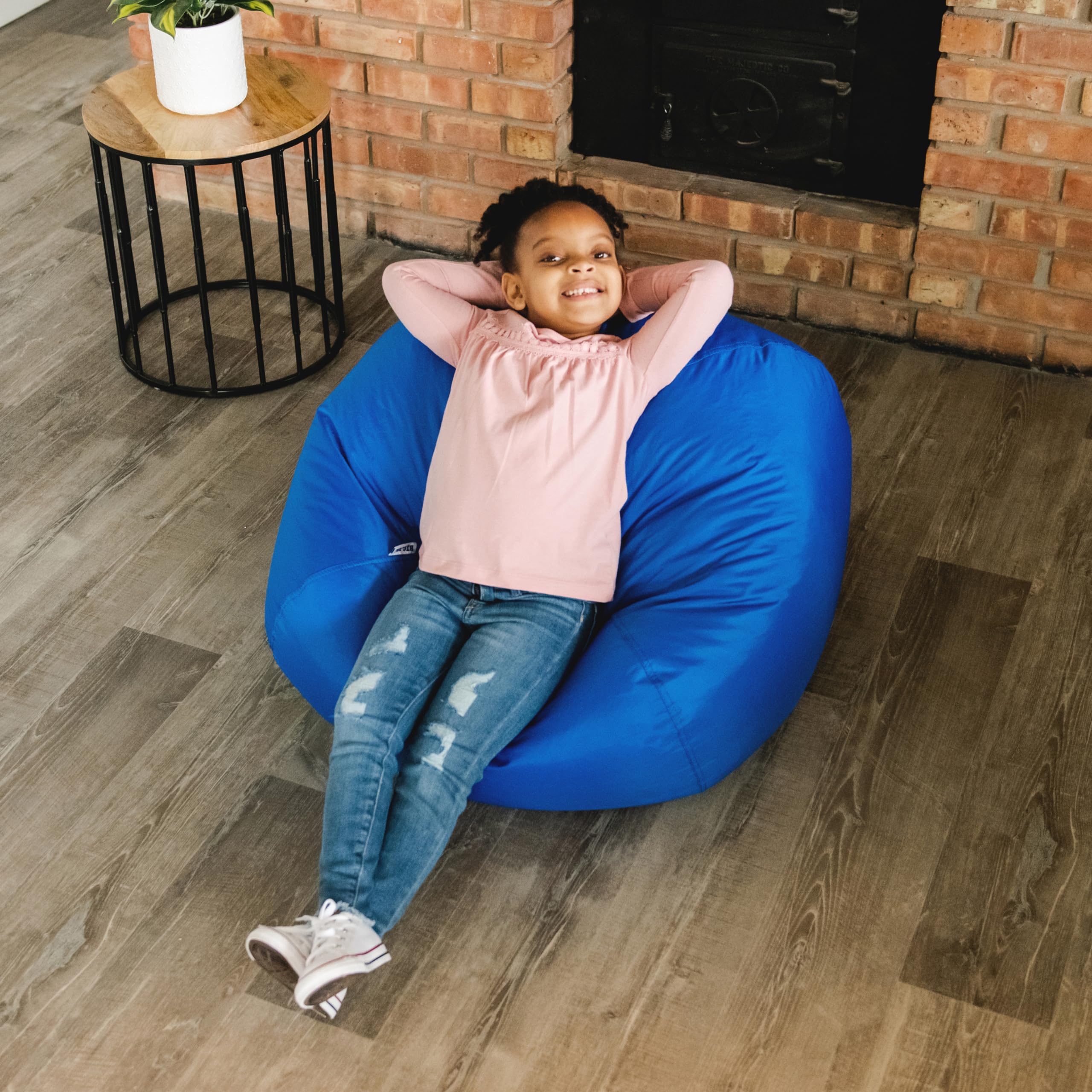Bean bag chair for kids play room reading corner