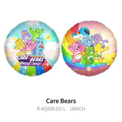 Bear party decorations with front and back prints