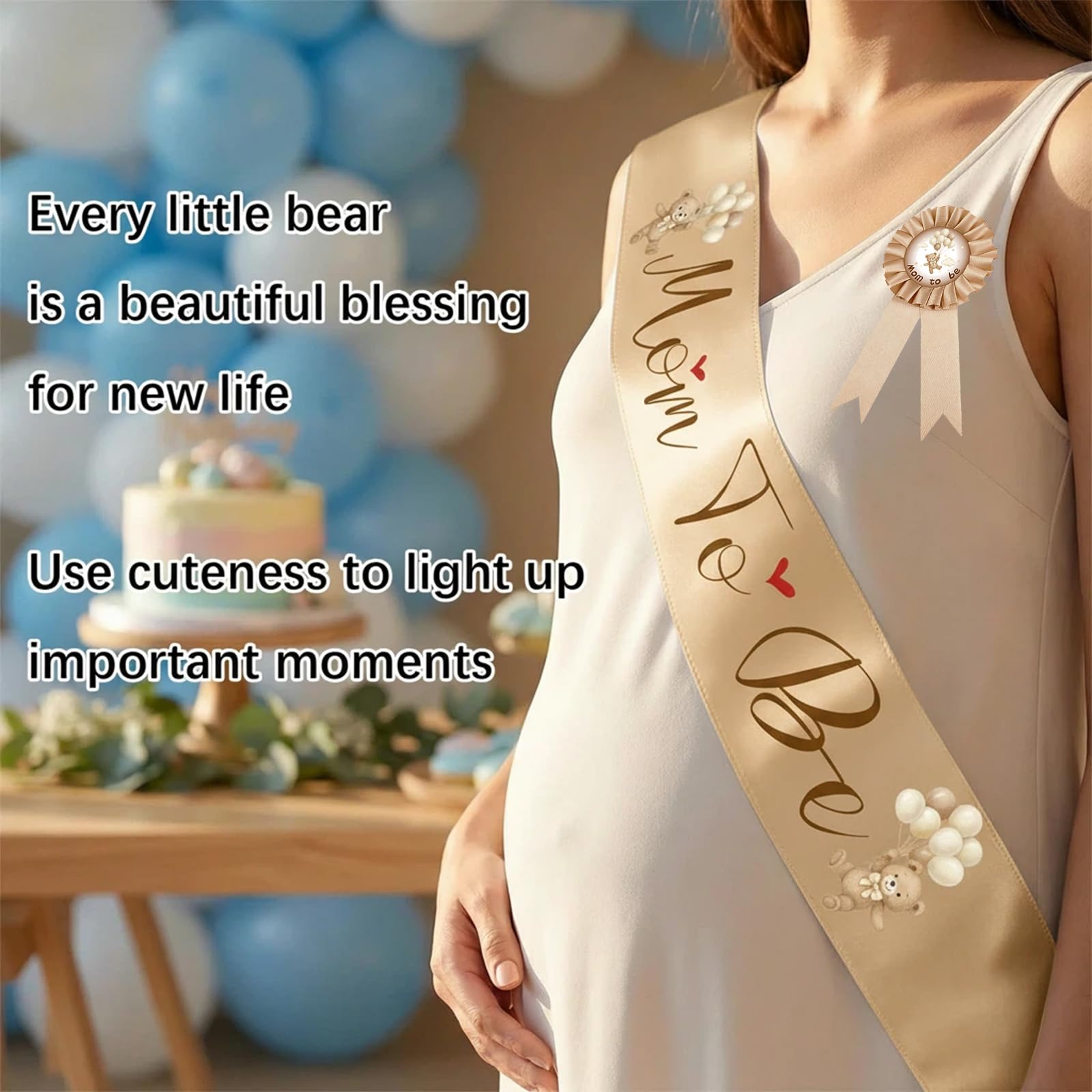 Bear theme balloon accents product image