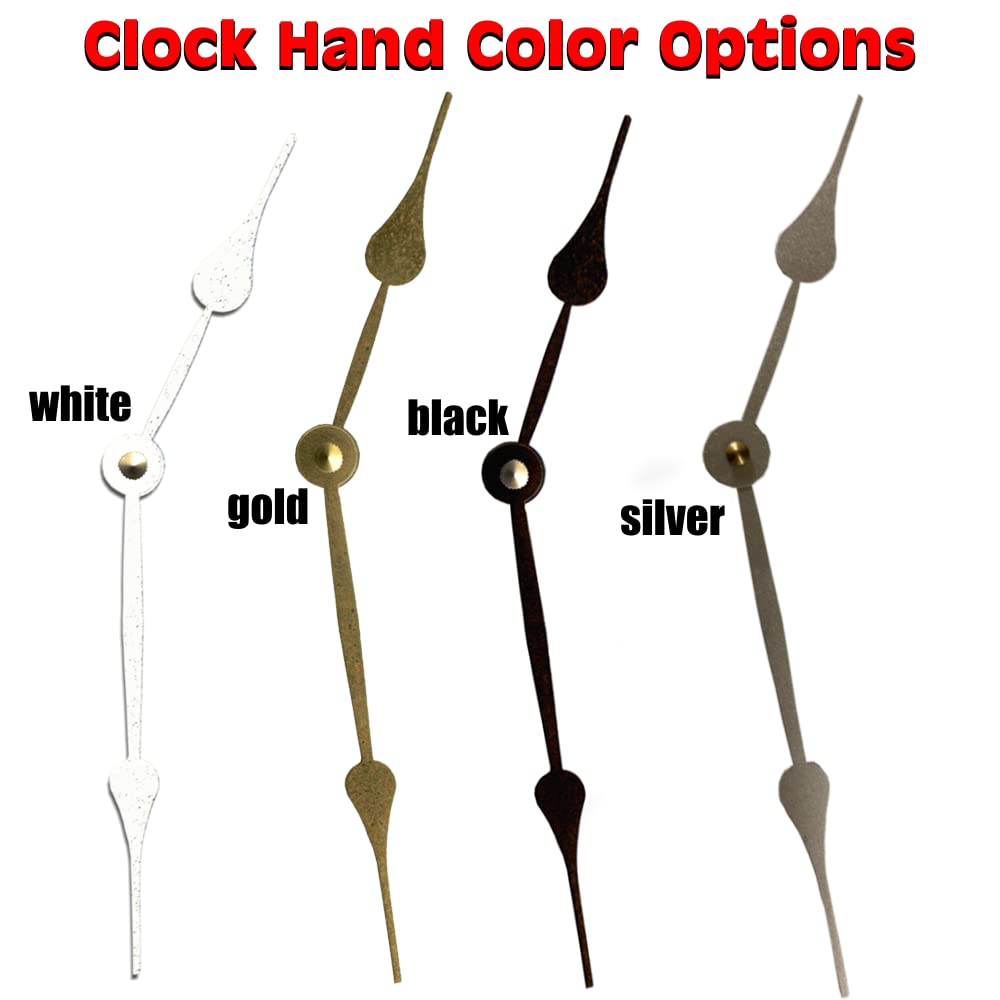 Battery operated bear wall clock hands
