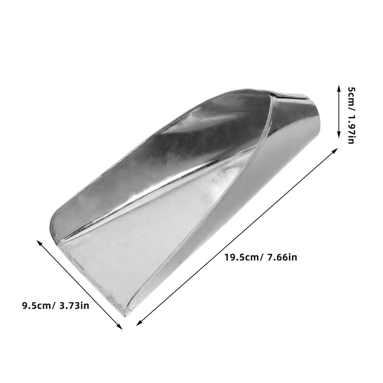 BEBEMOKO food grade funnel silver color