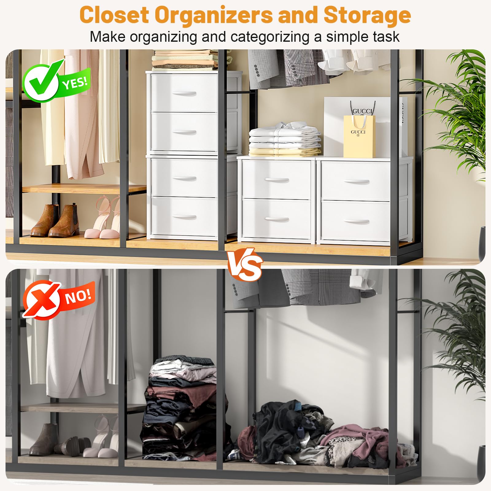 Under bed storage option with four-drawer cabinet