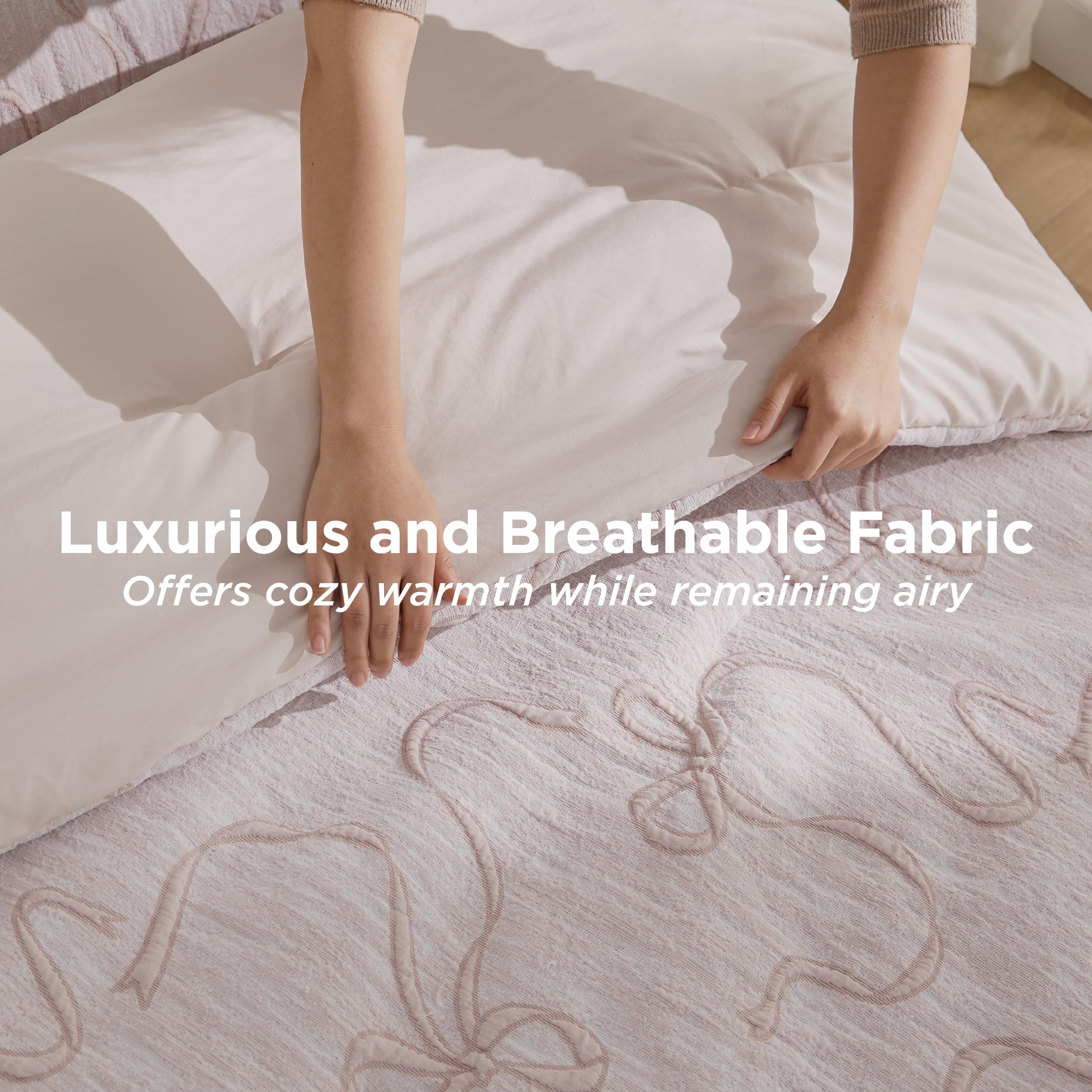 Bedsure pillow cases 20x26 with queen comforter set