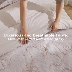 Bedsure pillow cases 20x26 with queen comforter set