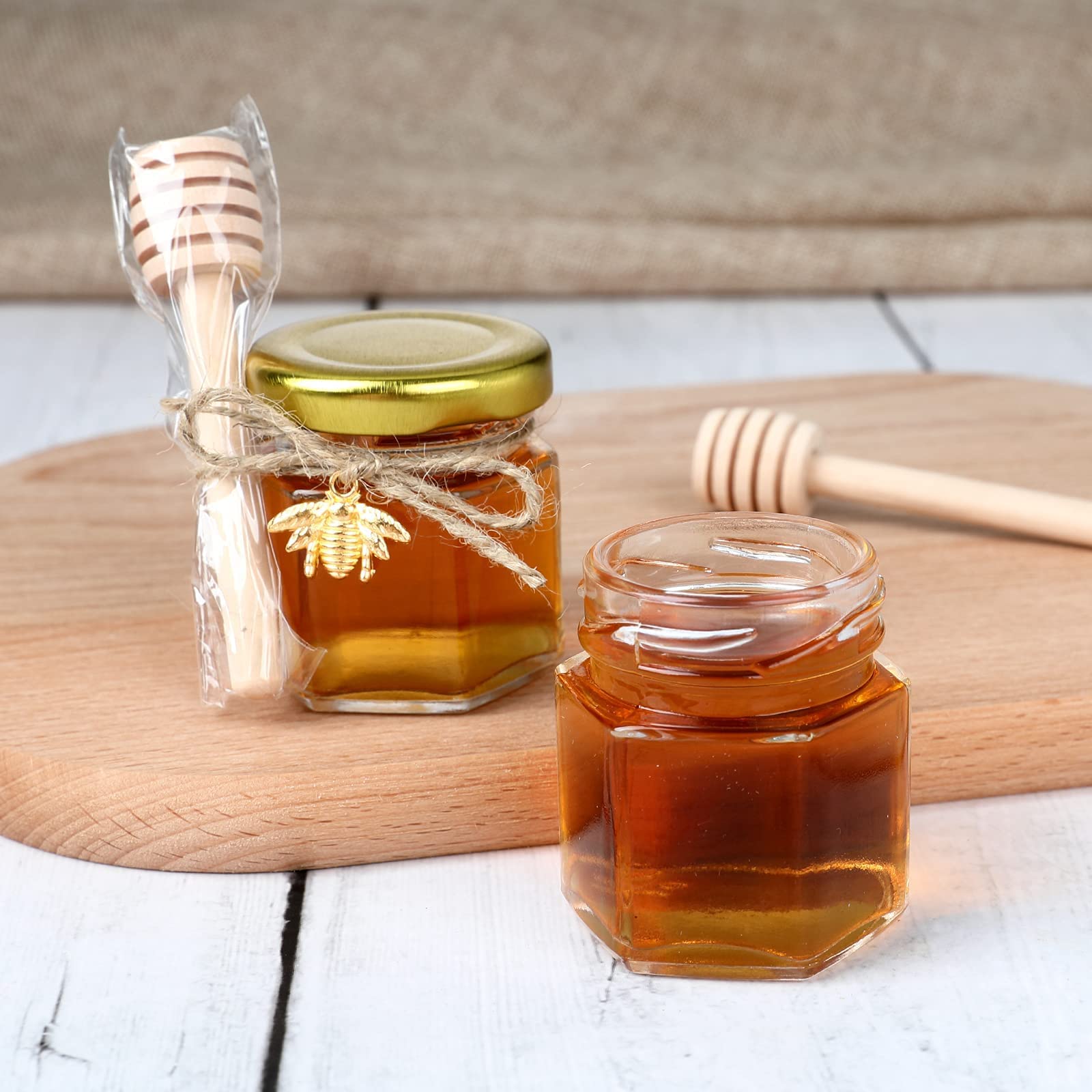 Bee pendants included with jars