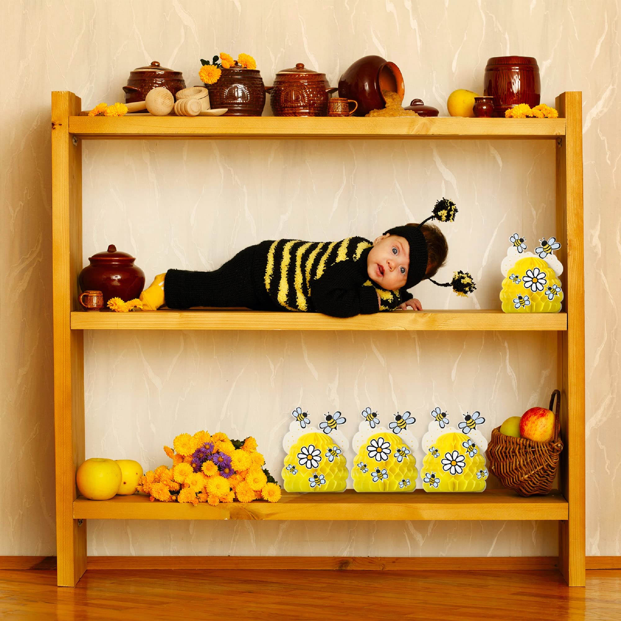 bee themed party supplies suitable for birthdays and celebrations