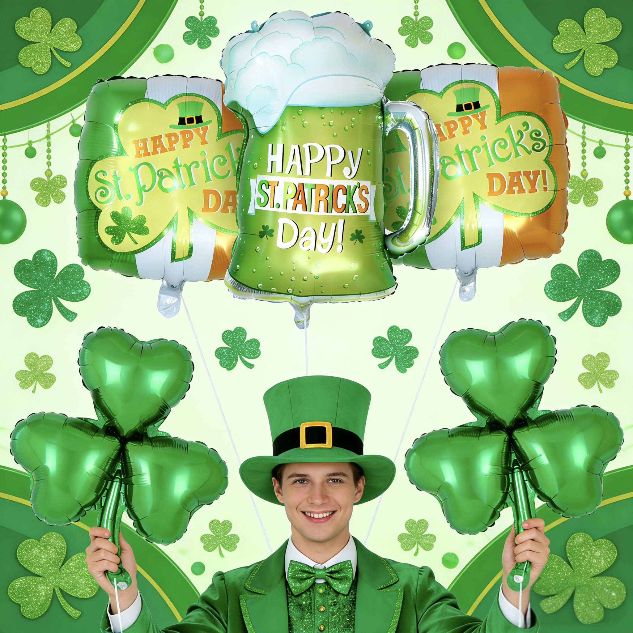 28 inch beer shaped foil balloon