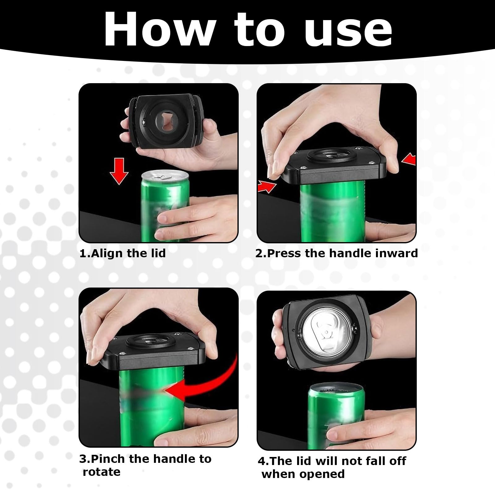Beer Can Opener compact tool displayed on kitchen counter