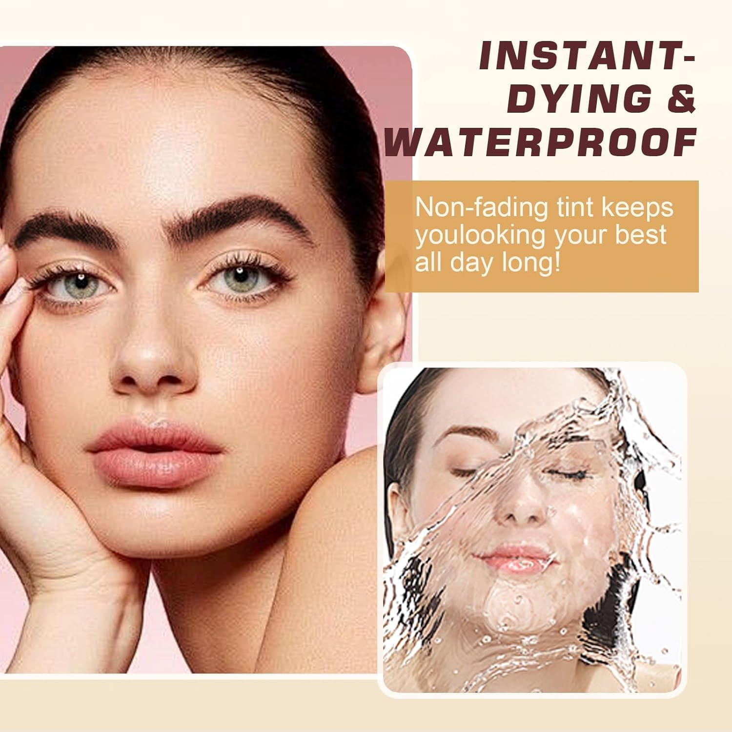 Salon quality results at home with lash brow color kit