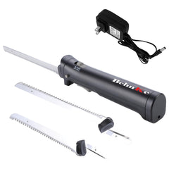 BEHNKE cordless electric knife with four serrated blades