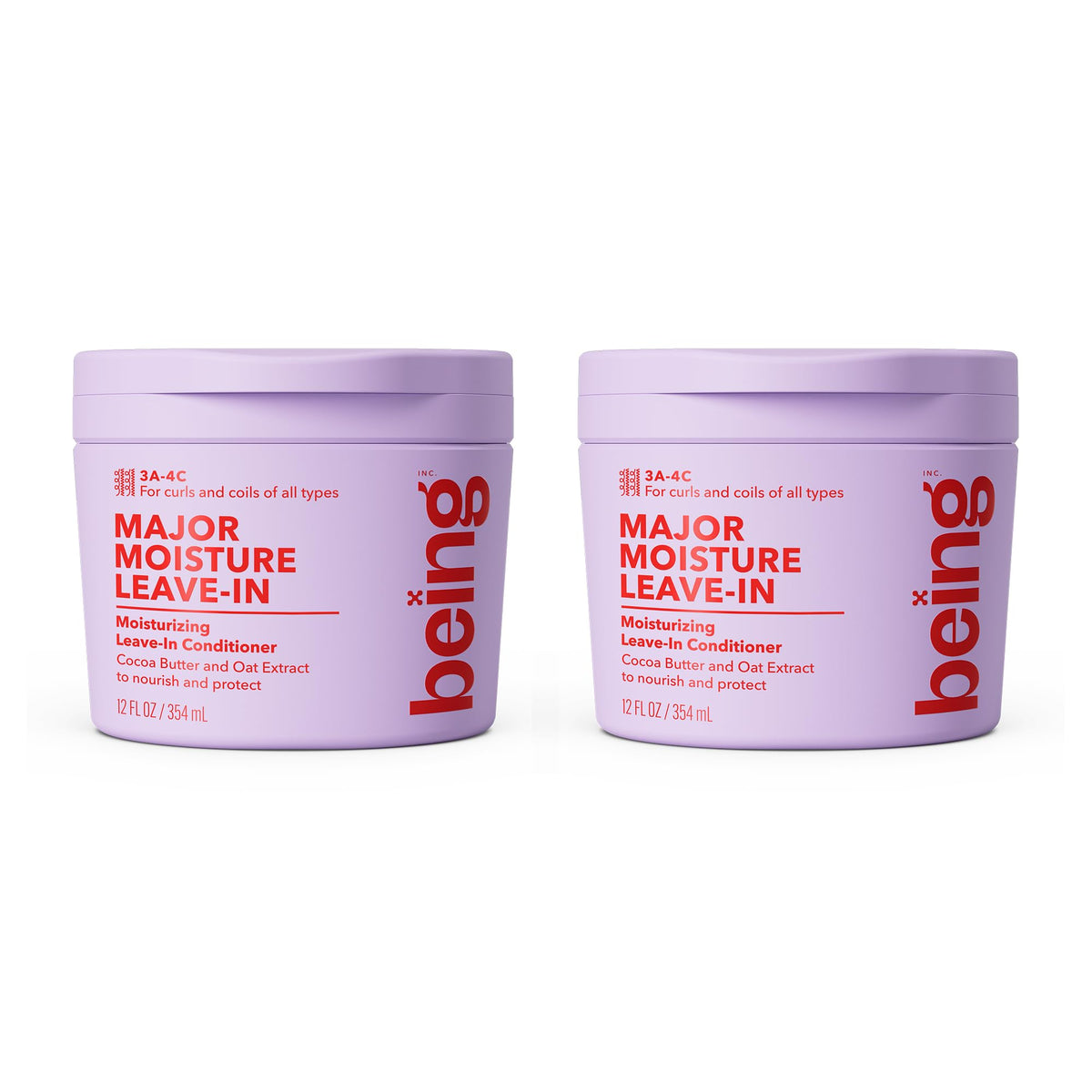 Package for being MAJOR MOISTURE Moisturising Leave-In Conditioner 354ml Pack of 2