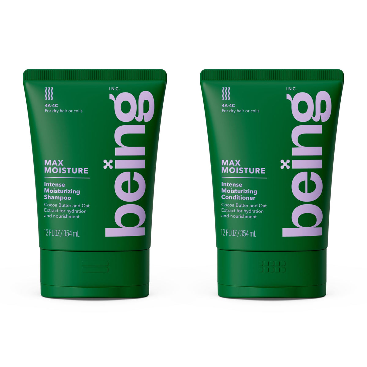 Being MAX MOISTURE shampoo bottle 354mL