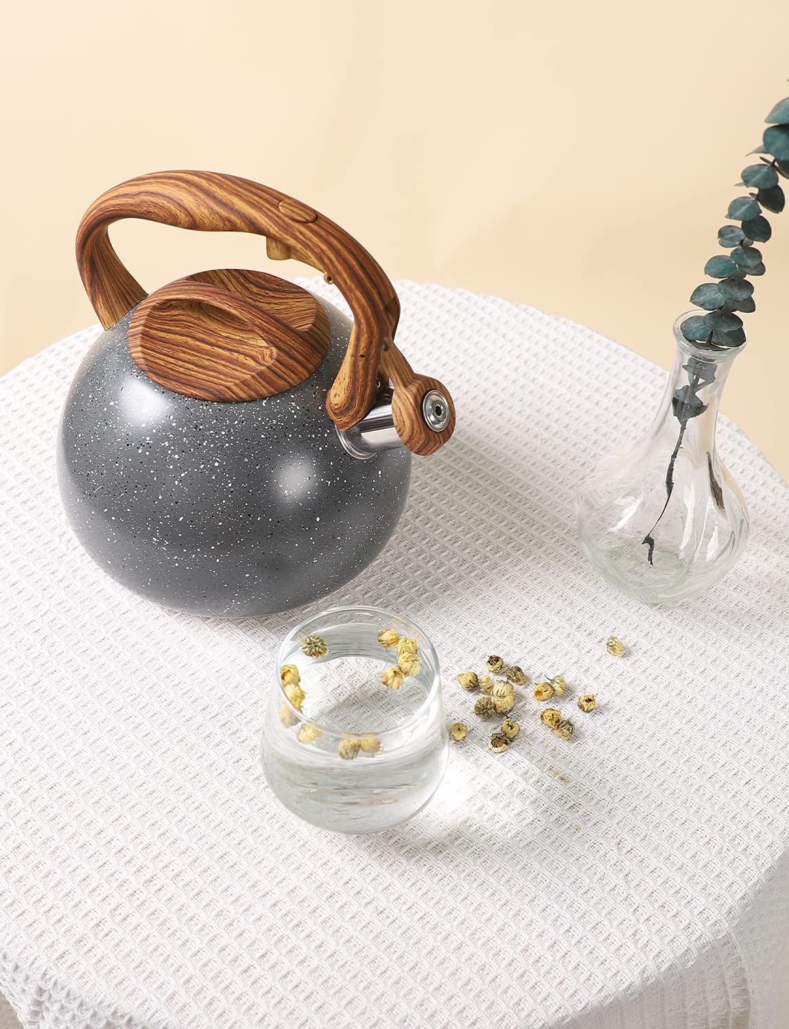 Starry Gray finish BELANKO tea kettle design
