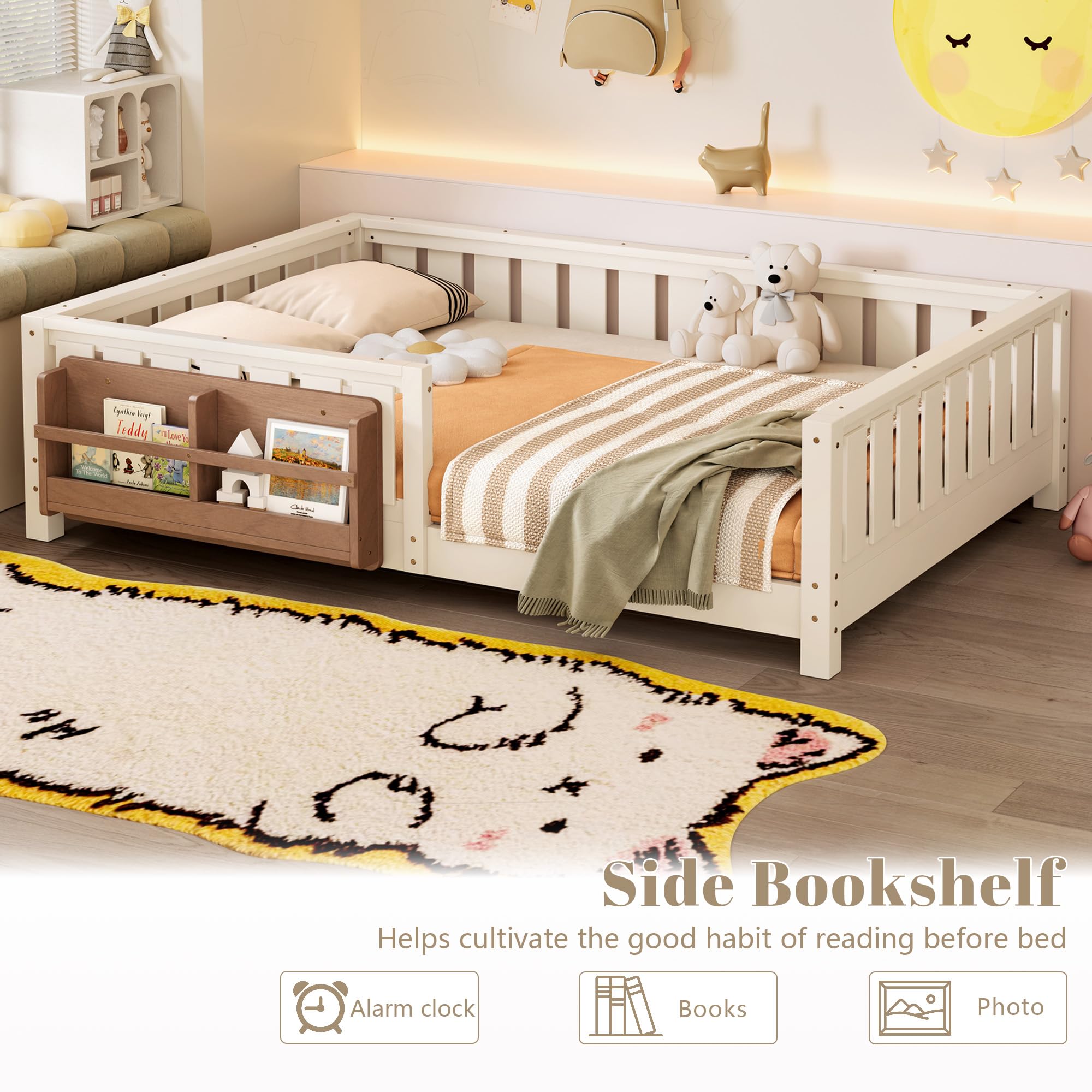 CPC certified safety Bellemave full size Montessori bed