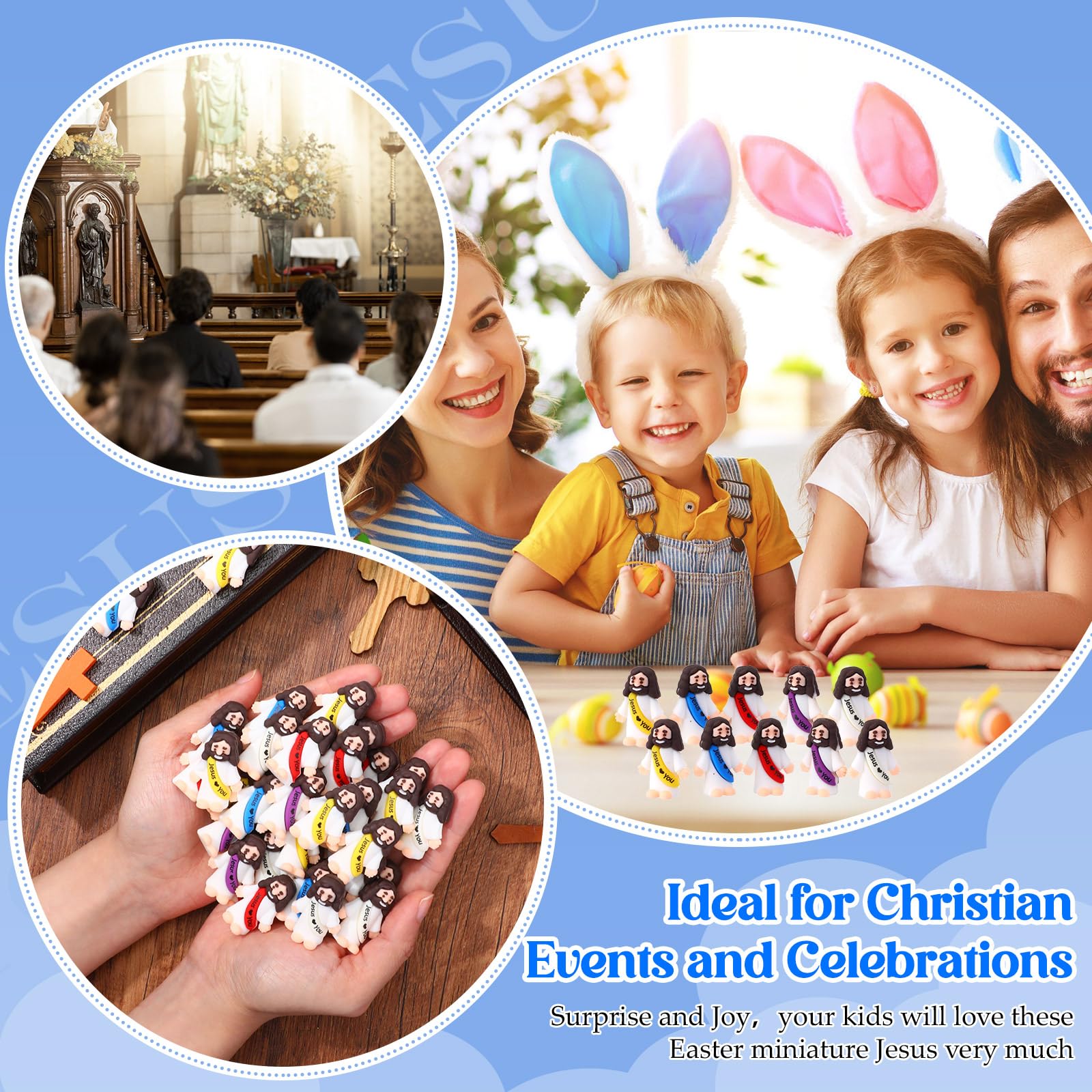 Bememo Jesus figures for home decor and church ceremonies