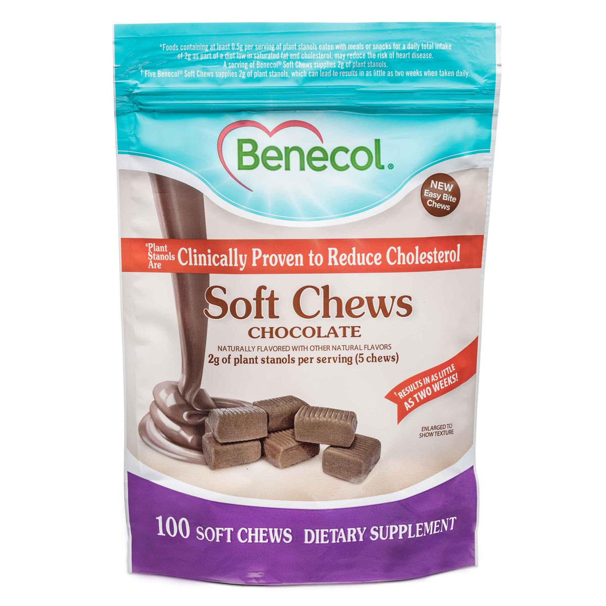 Benecol Soft Chews packaging