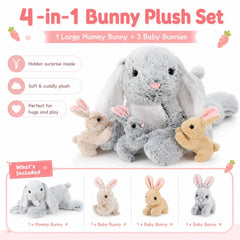 Easter gift ready BENINY bunny plush suitable for decor