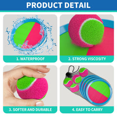 Adjustable straps and waterproof padding on Bennol set