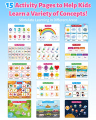 Durable Busy Book materials with double thickening and upgraded stickers