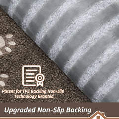 Dog paw pattern BEQHAUSE stair treads