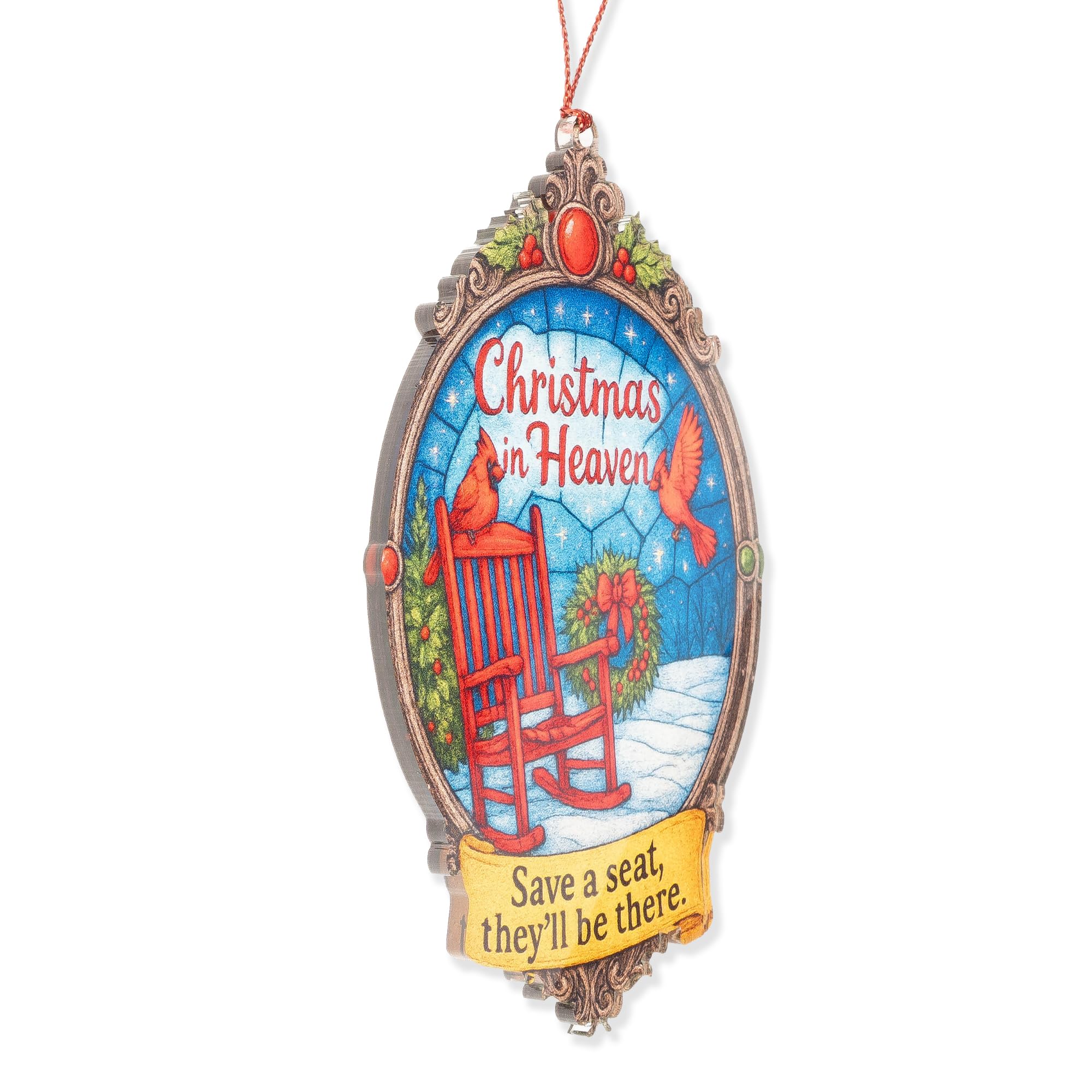 Bereavement Gifts Ornament on holiday display