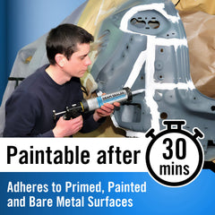 Nitrile gloves included with Berkland seam sealer 2-pack