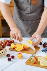 9x6 inch teak wood cutting board Berkvee for kitchen
