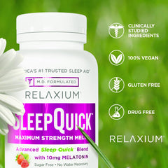 Berry flavored sleep aid melts 100 servings