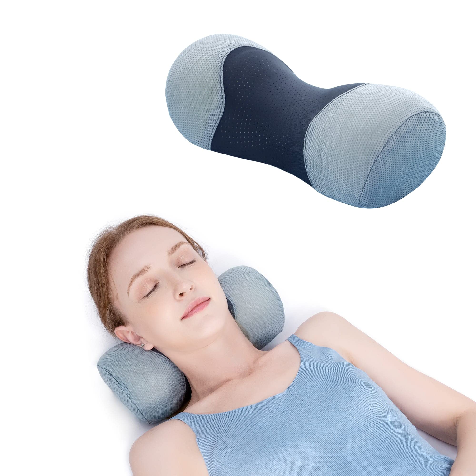 Bespilow Small Neck Roll Pillow front view