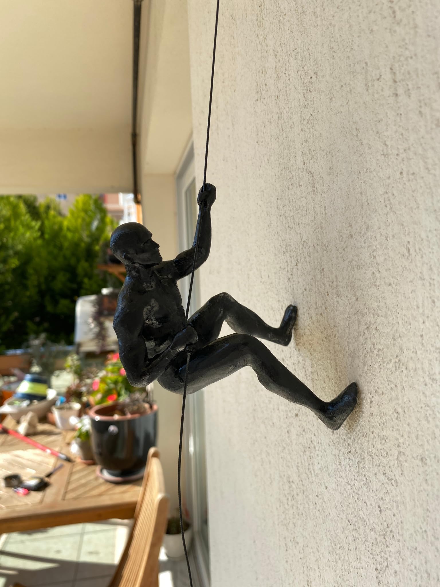 Ideal housewarming gift Climbing Man Wall Decor