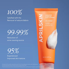Salicylic acid cleanses pores in cleanser