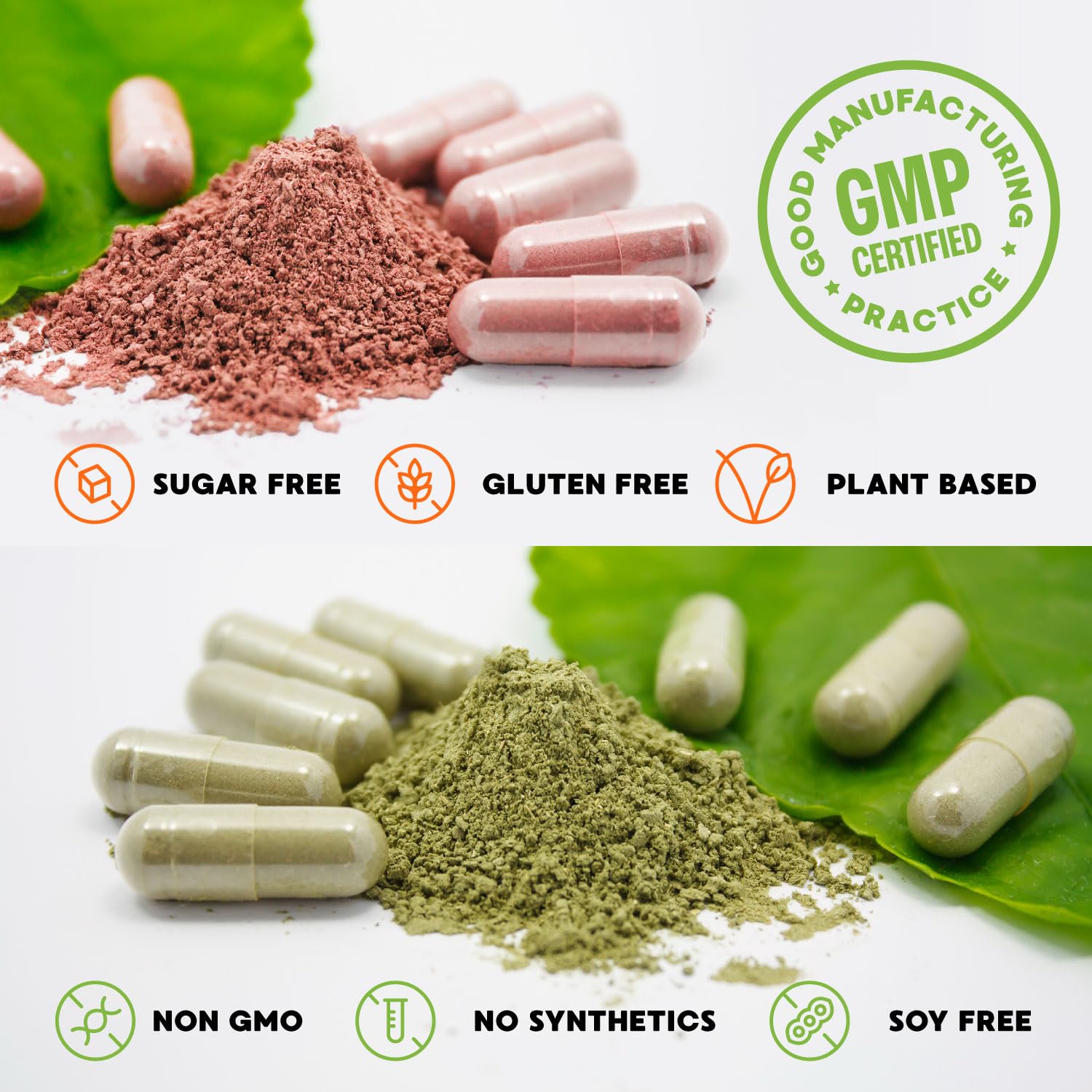 All-natural produce sourced beta carotene in Simply Nature's Pledge