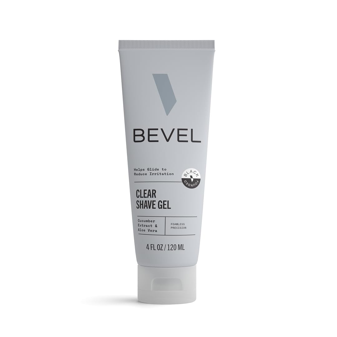 Bevel Essentials Clear Shave Gel bottle 4 oz