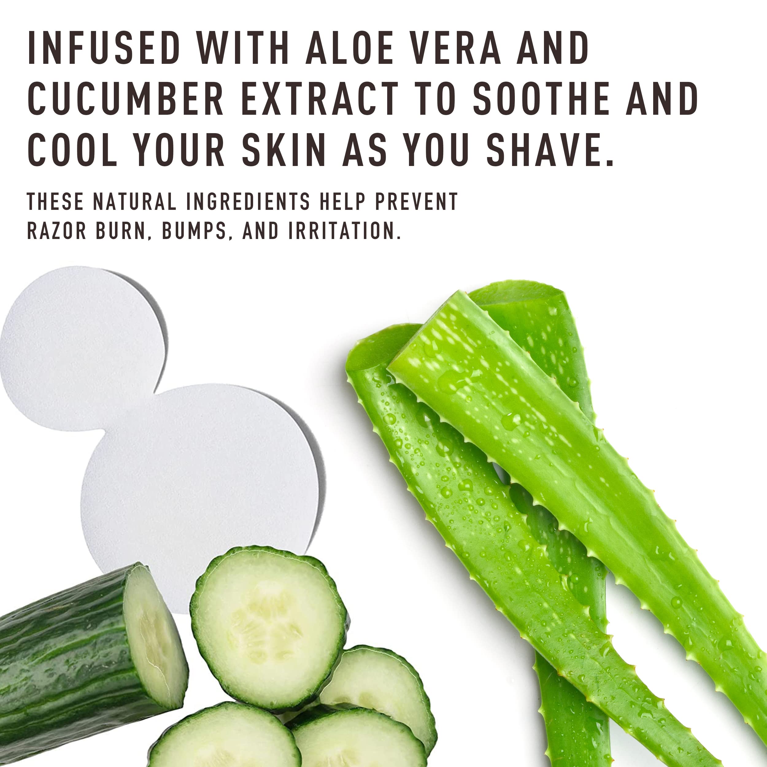 Bevel Non-foaming clear shave gel container