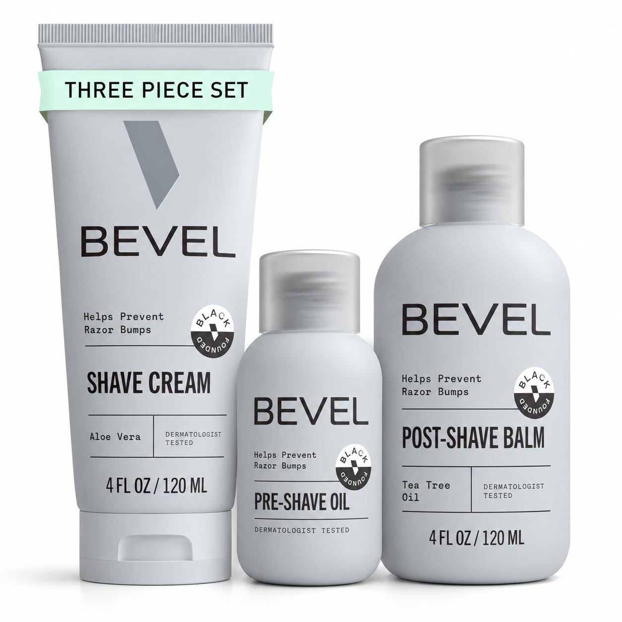 Bevel Shaving Kit for Men product image showing kit contents