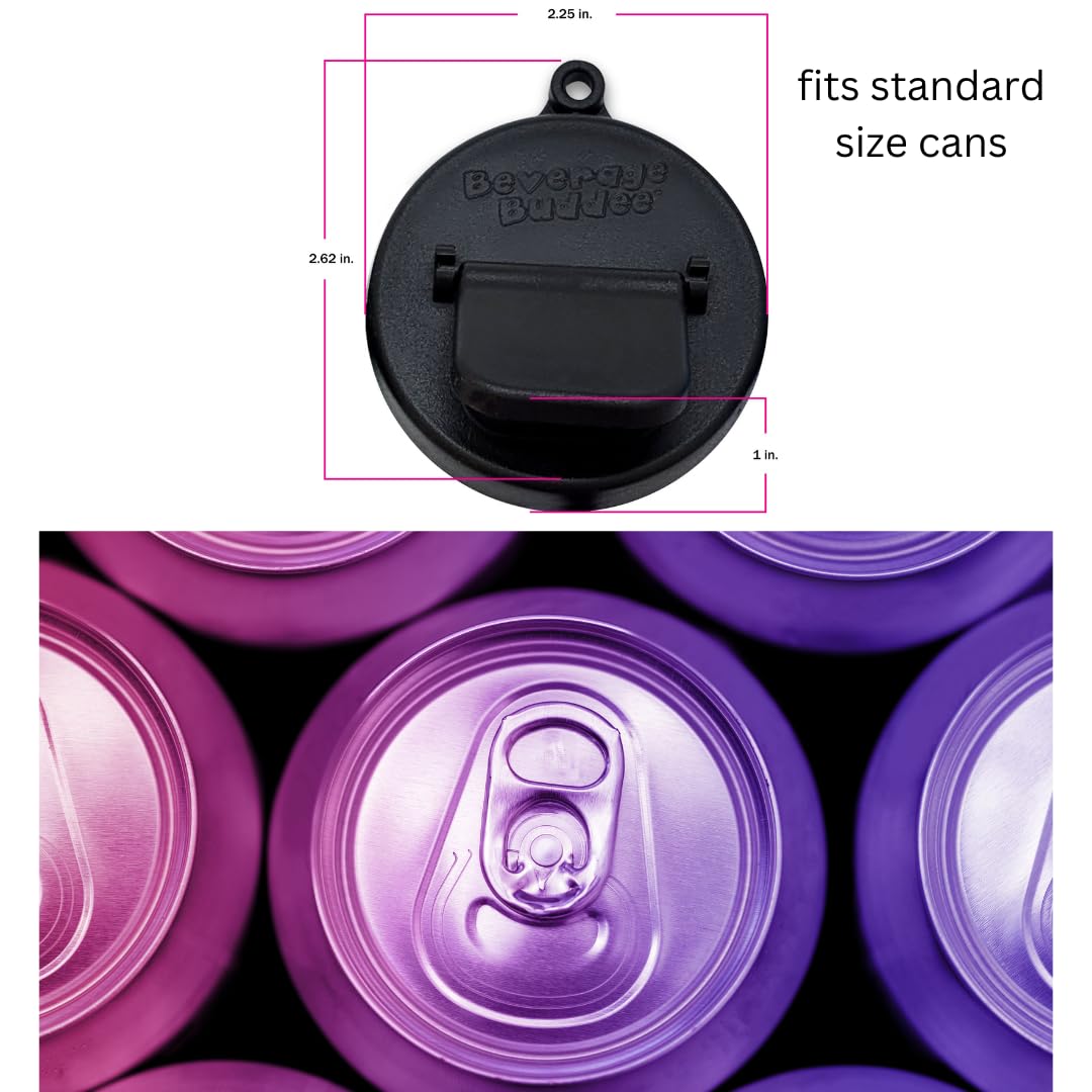 Beverage Buddee Can Cover fits standard US size can 2.13 brim