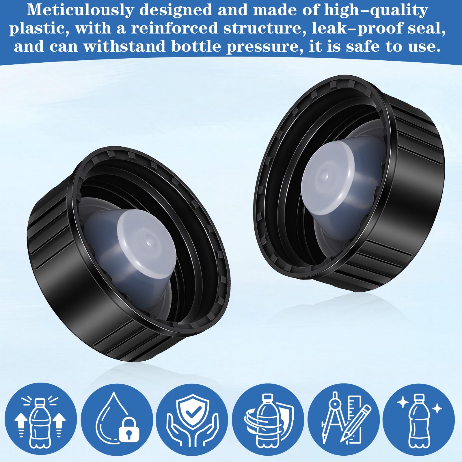 12 pack growler caps packaging image