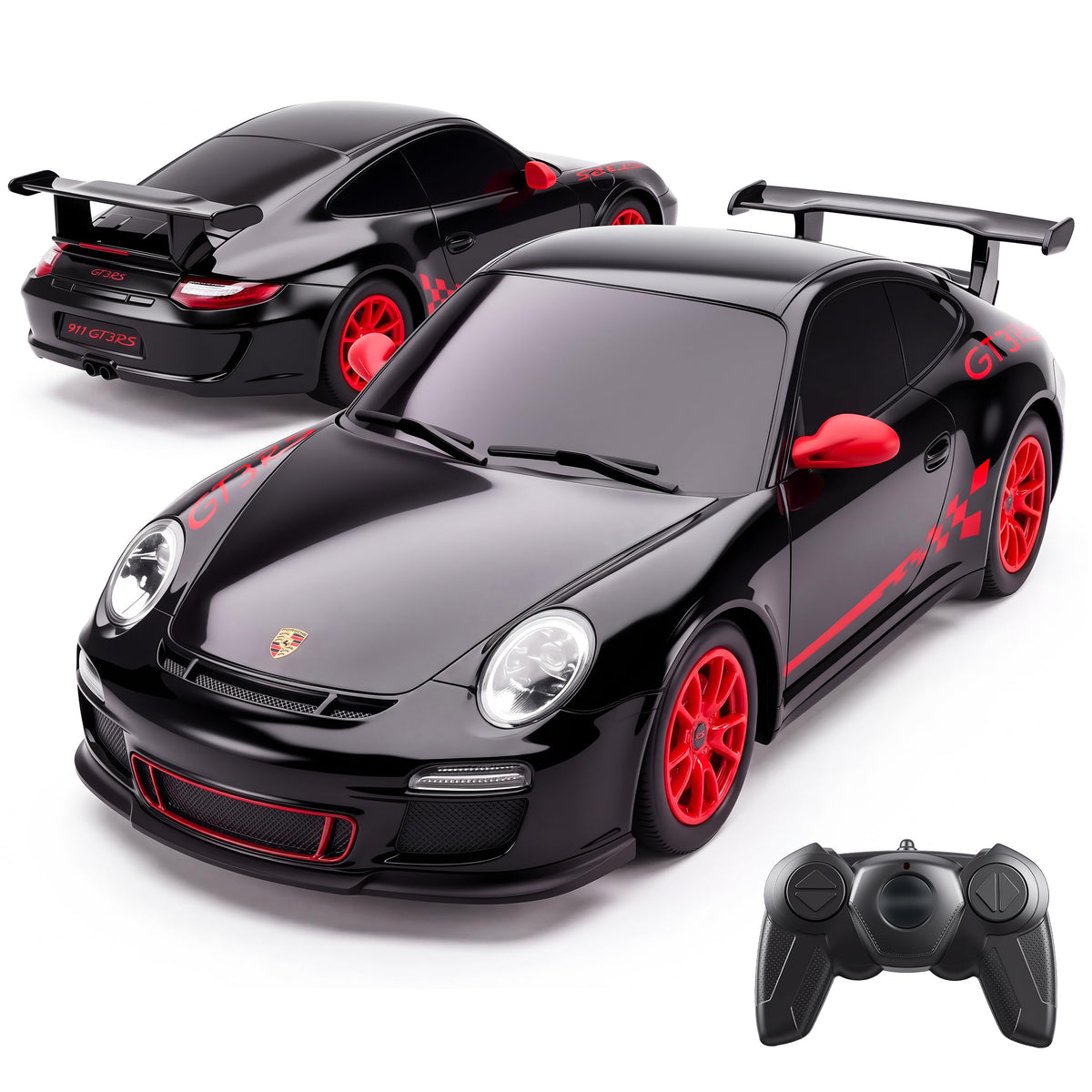 BEZGAR 1:24 Porsche RC Car front view