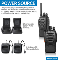 BF-88E compatibility with BF-88A two way radios