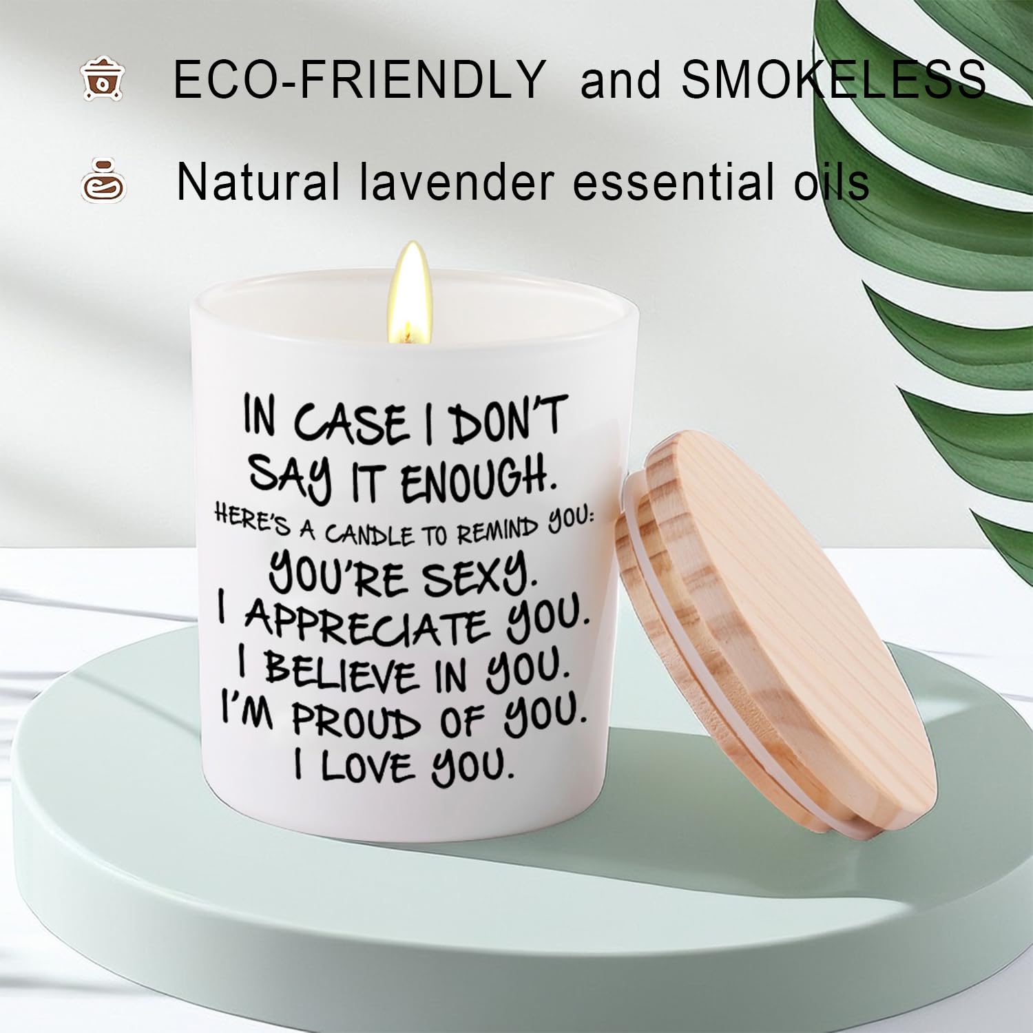 Aromatherapy relaxation candle lavender BFJLIFE