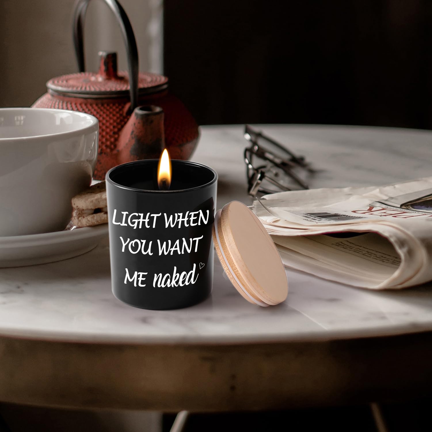 BFJLIFE bathroom and reading candle