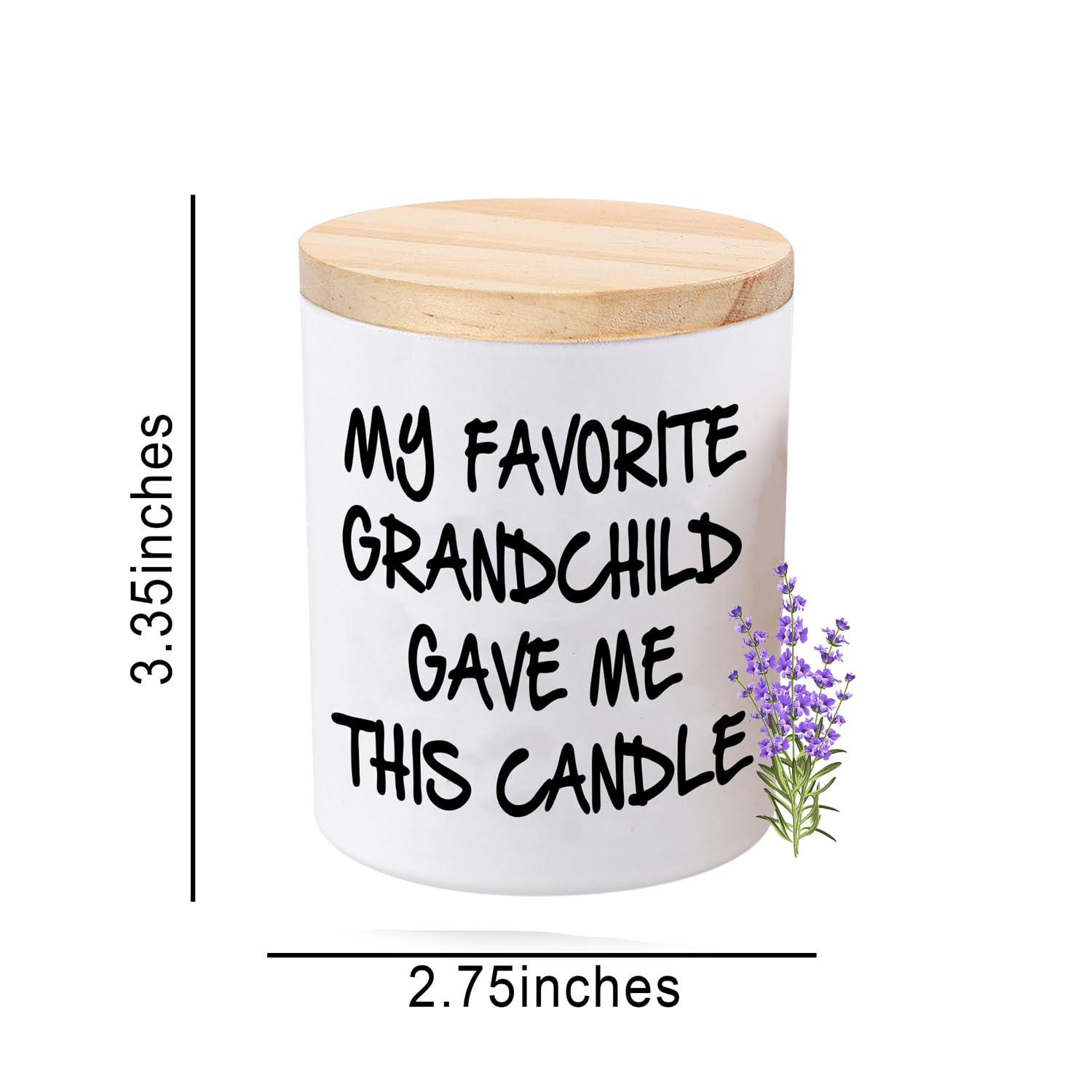 Lavender essential oil candle for relaxation