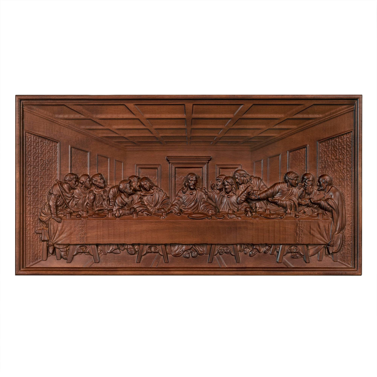 bgcarpenter The Last Supper wall decor plaque on wall