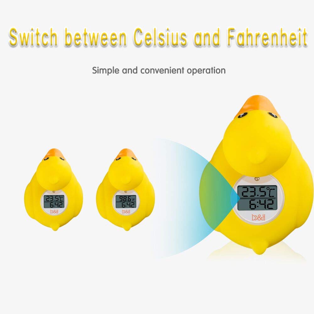 temperature updates every 3 seconds for baby bath